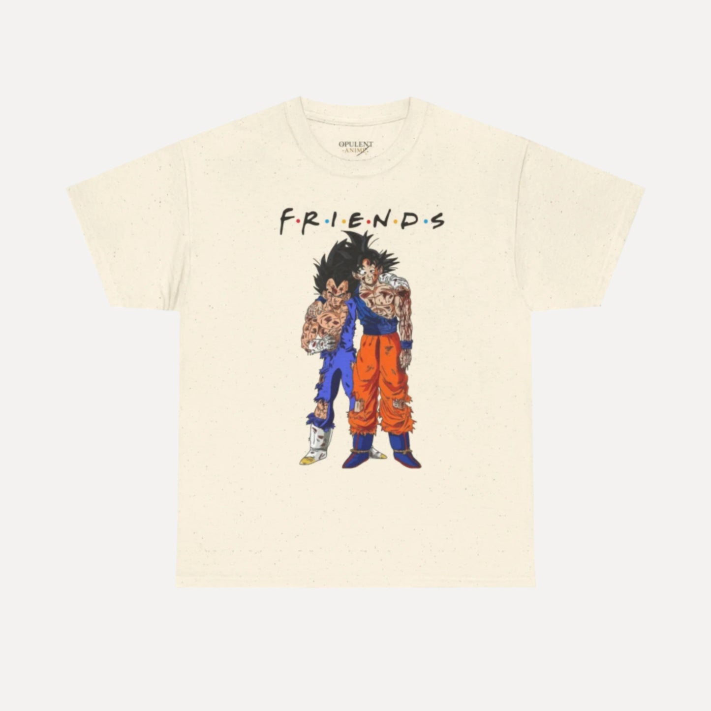Son Goku Vegeta "FRIENDS" Dragon Ball Z Vintage Cotton Tee
