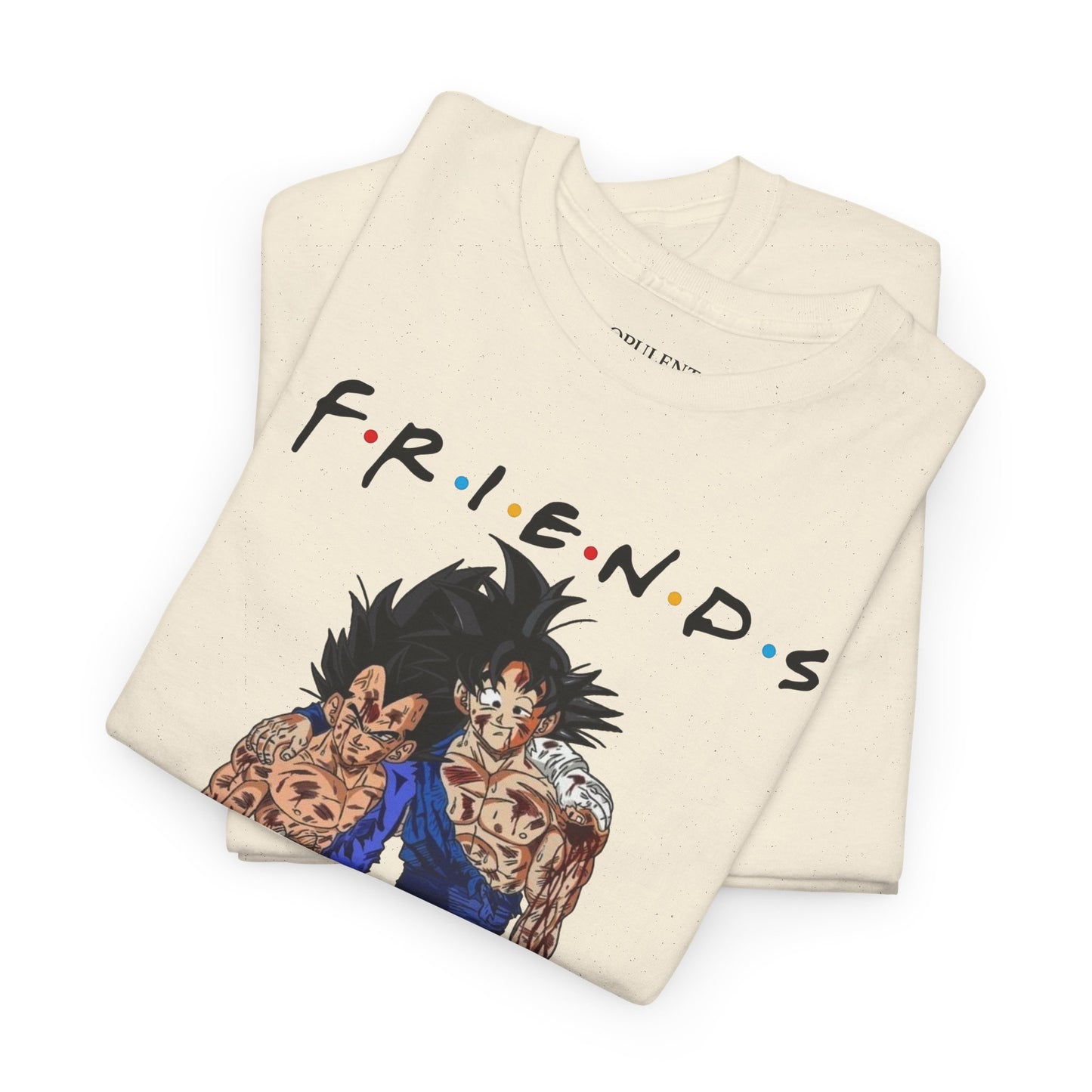 Son Goku Vegeta "FRIENDS" Dragon Ball Z Vintage Cotton Tee
