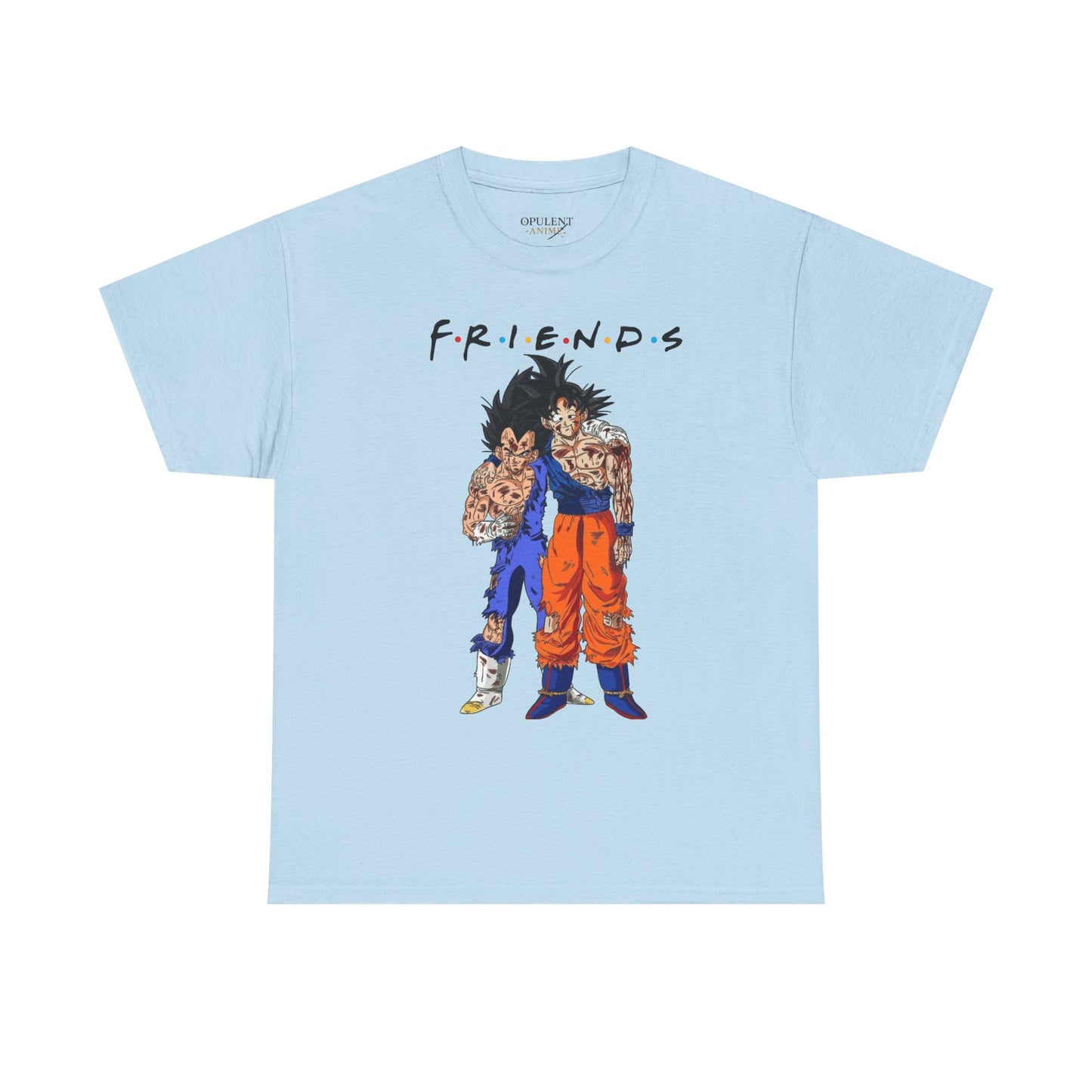 Son Goku Vegeta "FRIENDS" Dragon Ball Z Vintage Cotton Tee