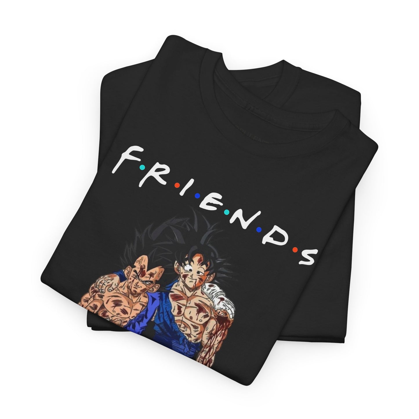 Son Goku Vegeta "FRIENDS" Dragon Ball Z Vintage Cotton Tee